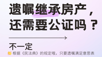 遗产继承纠纷中遗嘱继承房产，还需要公证吗？