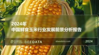 2024年中国鲜食玉米行业发展前景分析简报