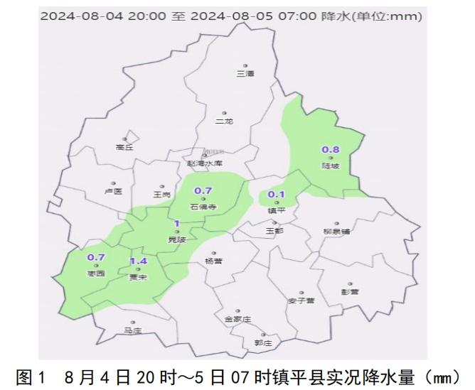 镇平县气象信息报告(8月5日)