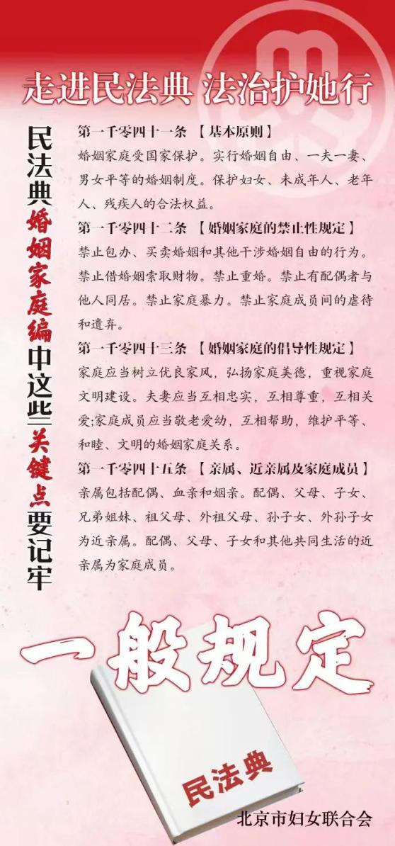 【榆小顾普法】民法典(婚姻家庭编)中这些关键点要记牢