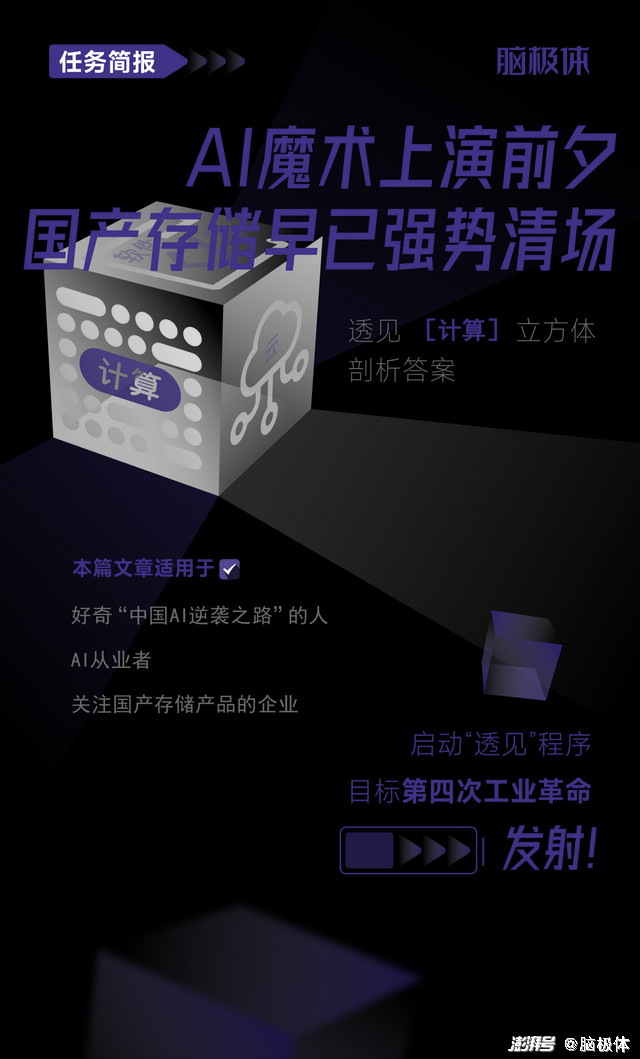 AI魔术上演前夕，国产存储早已强势清场