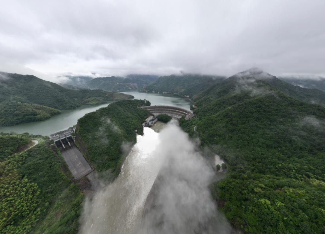 邻水县大洪河水库图片