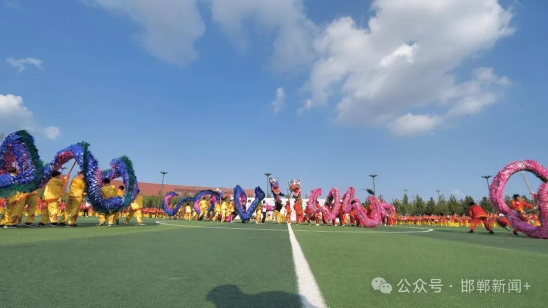 【精彩市运 激情邯郸】邯郸市第十四届运动会开幕式文艺展演进行彩排