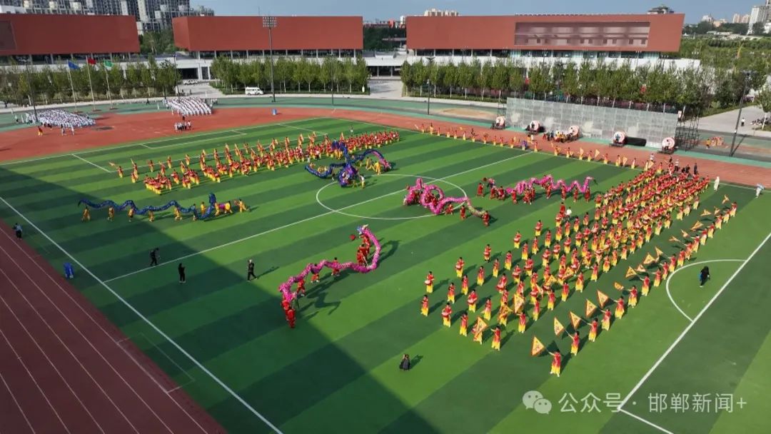 【精彩市运 激情邯郸】邯郸市第十四届运动会开幕式文艺展演进行彩排