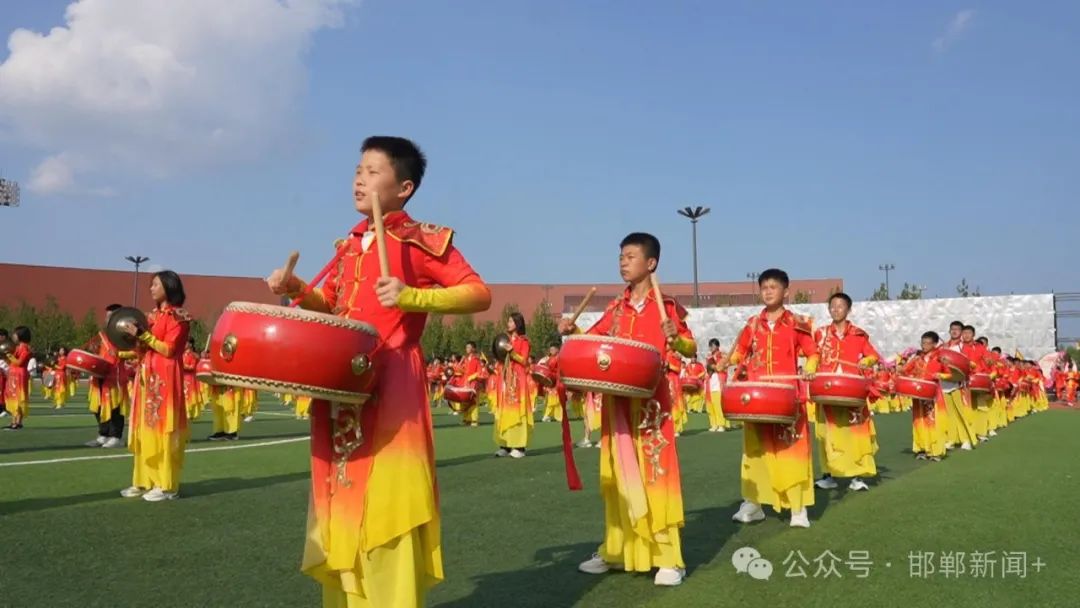 【精彩市运 激情邯郸】邯郸市第十四届运动会开幕式文艺展演进行彩排