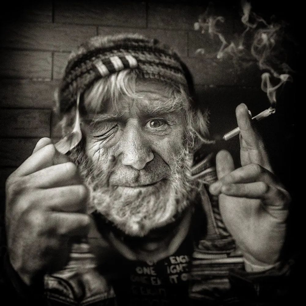 纽约地铁黑白肖像