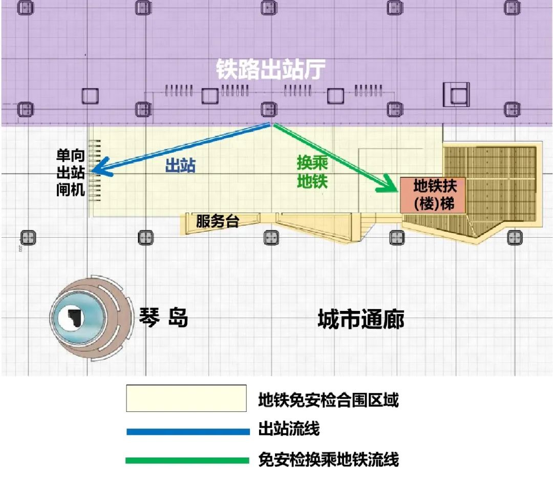 正式启用!换乘地铁“免安检”_澎湃号·政务_澎湃新闻-The Paper