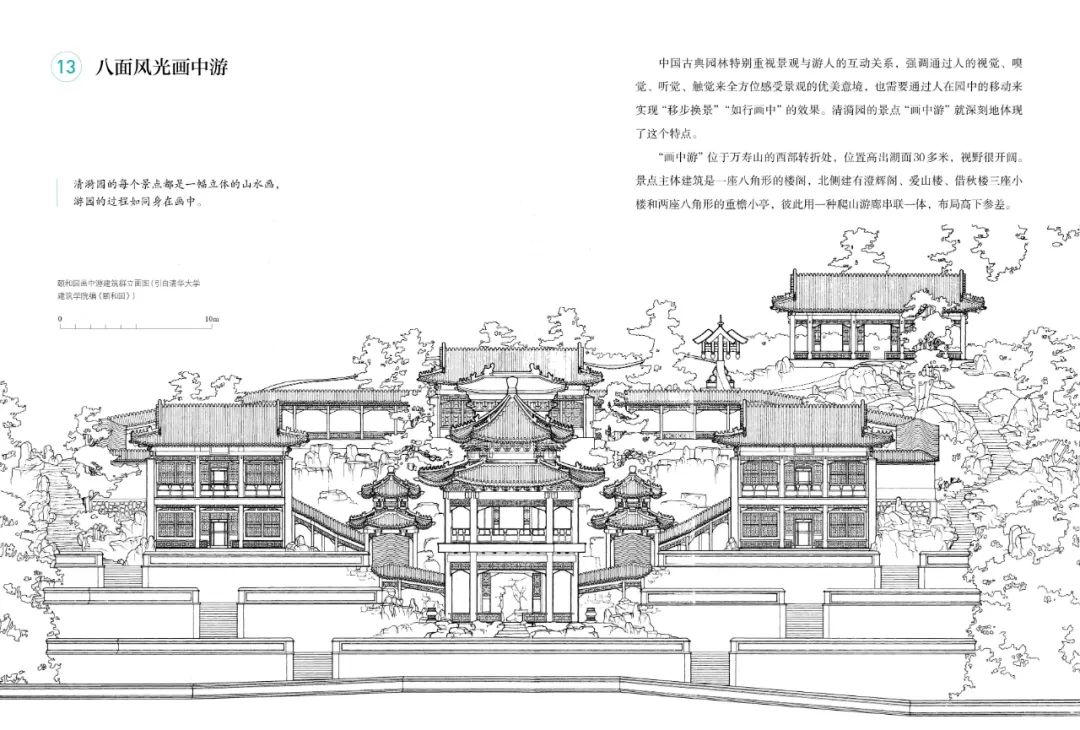 颐和园知春亭平面图图片