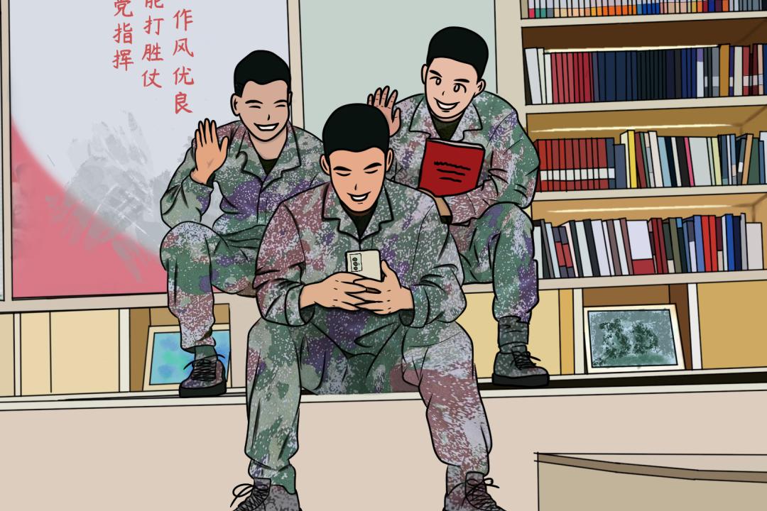 通信兵漫画图片图片