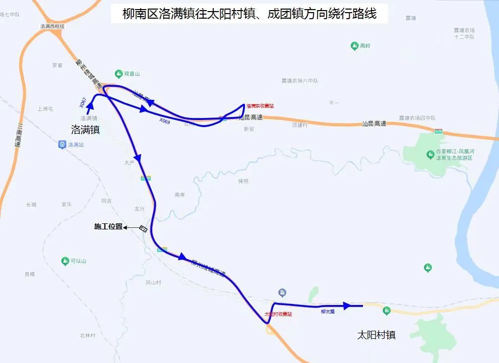 凤山高速公路新规划图图片