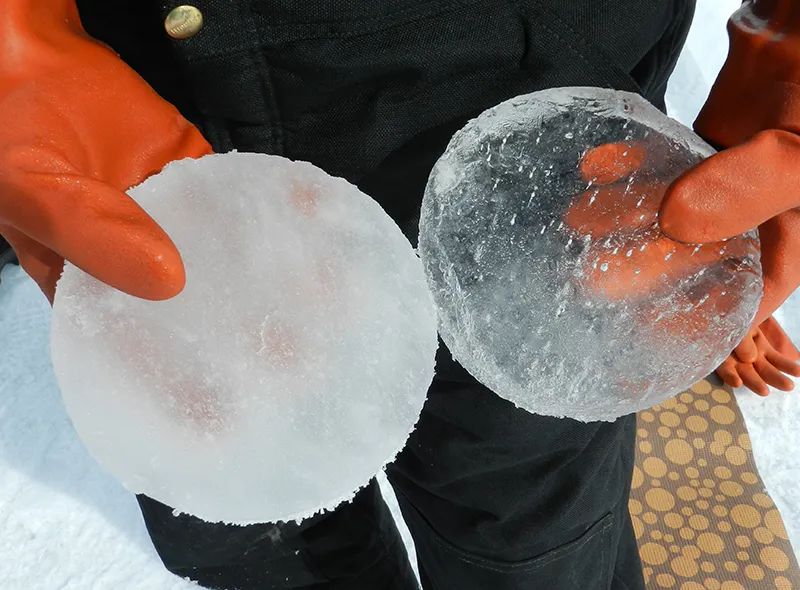 Seawater ‌ice vs Freshwater ice
