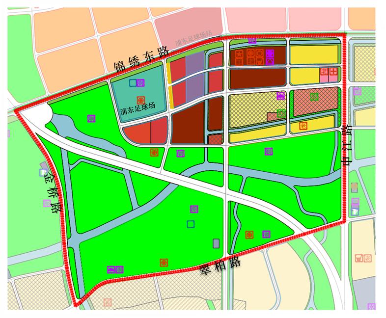 上海楔形绿地规划2022图片