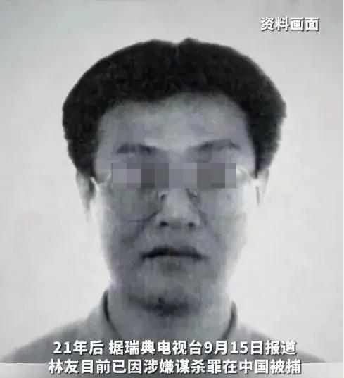 涉嫌杀害瑞典妻子,中国男子林友21年后被捕!专家:其在中国受审可能性较大,最高或面临死刑