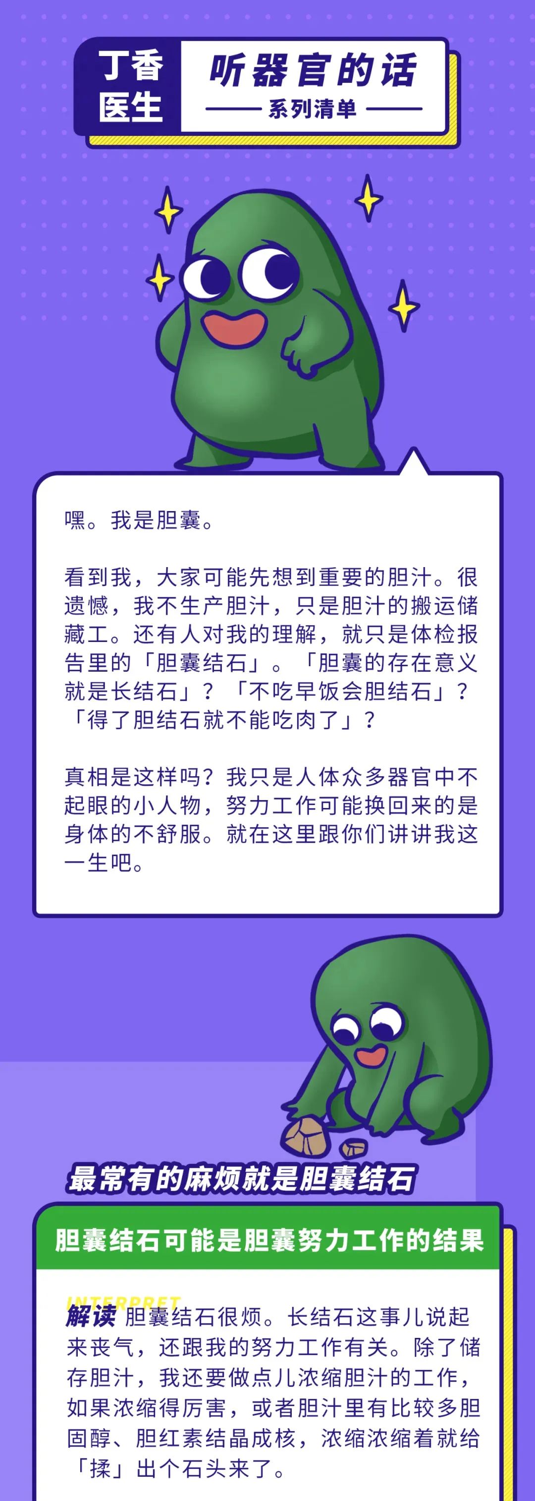 不吃早饭会长胆结石？关于胆囊的问题，一次说清