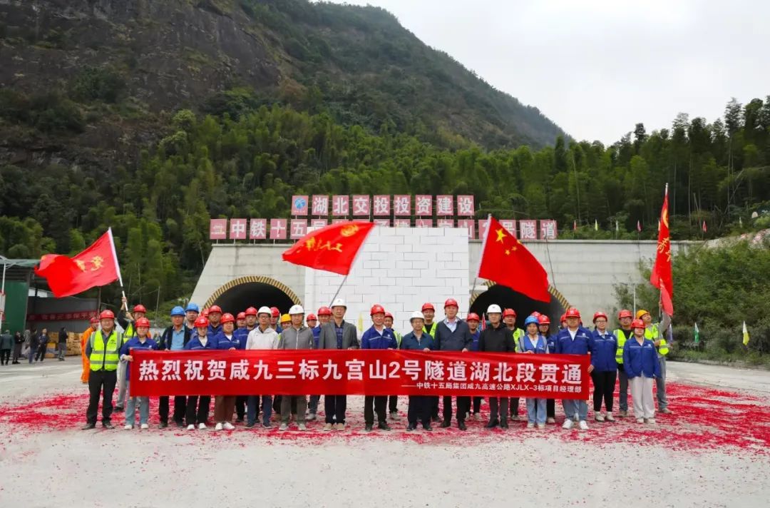 咸九高速九宫山隧道图片