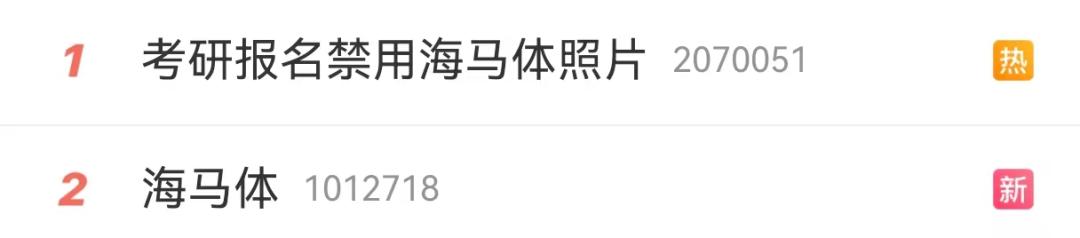 “禁止使用海马体照片”？官方回应来了！