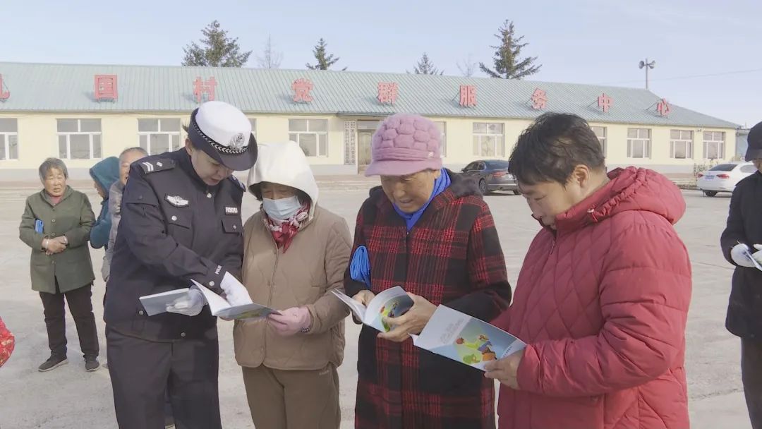 黑龙江省"美丽乡村行"交通安全巡回宣讲活动走进讷河