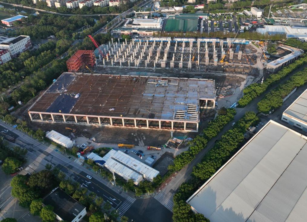 【市重大工程】普洛斯桃浦智慧冷链产业园有序推进
