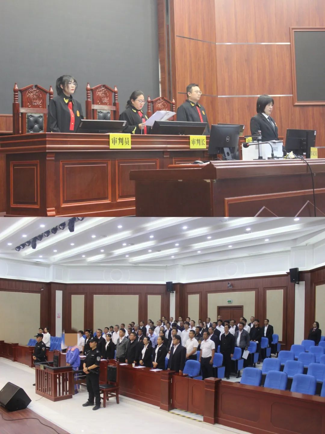 庭审现场变课堂 做实" 园复倭 