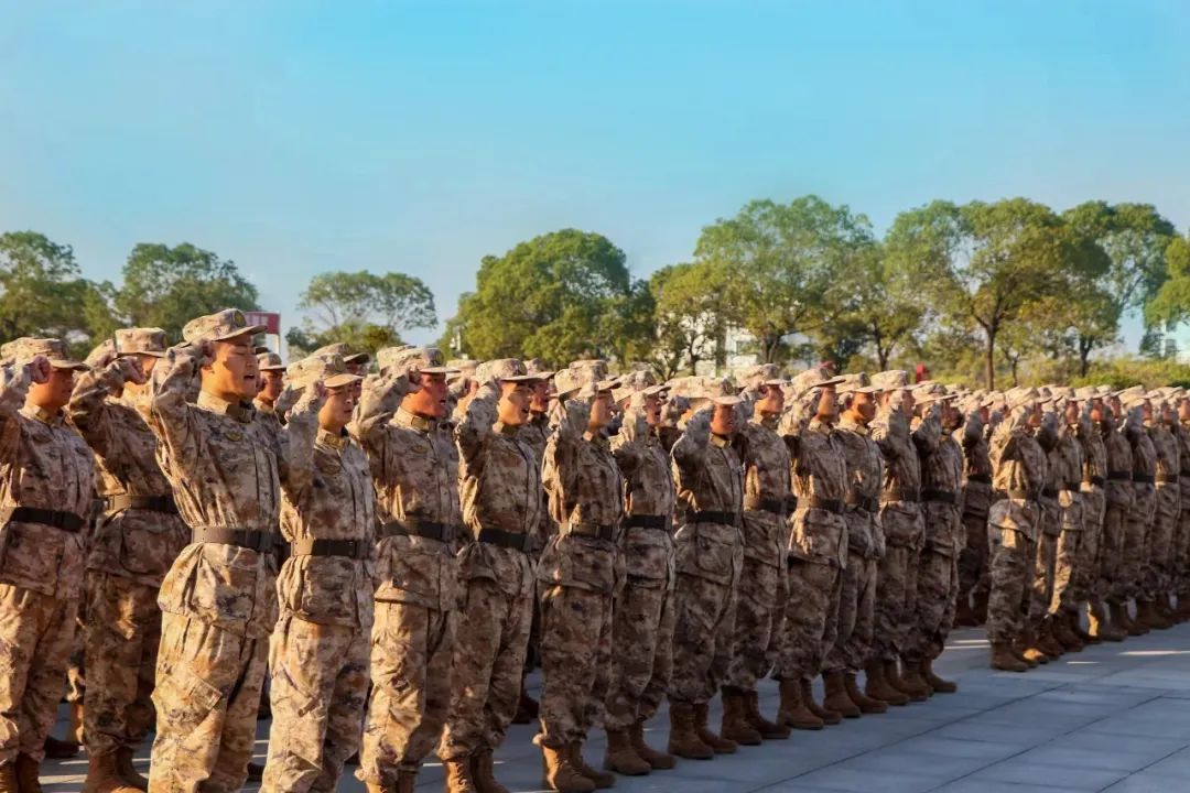 秋季入伍新兵正式入列!