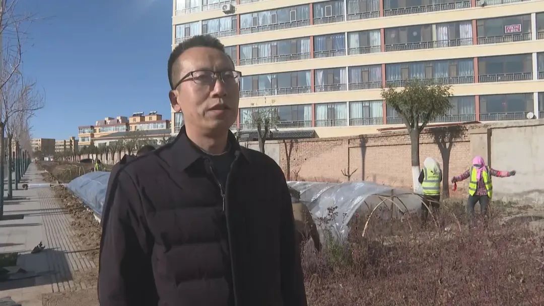 【市县融媒声音】景泰：强化冬季绿化养护 守护城市绿化成效(图2)