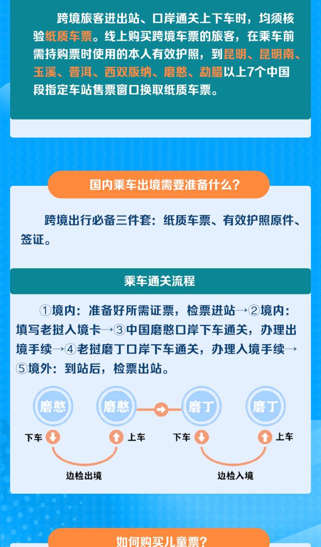 中老铁路国际旅客列车怎么坐？看这里！