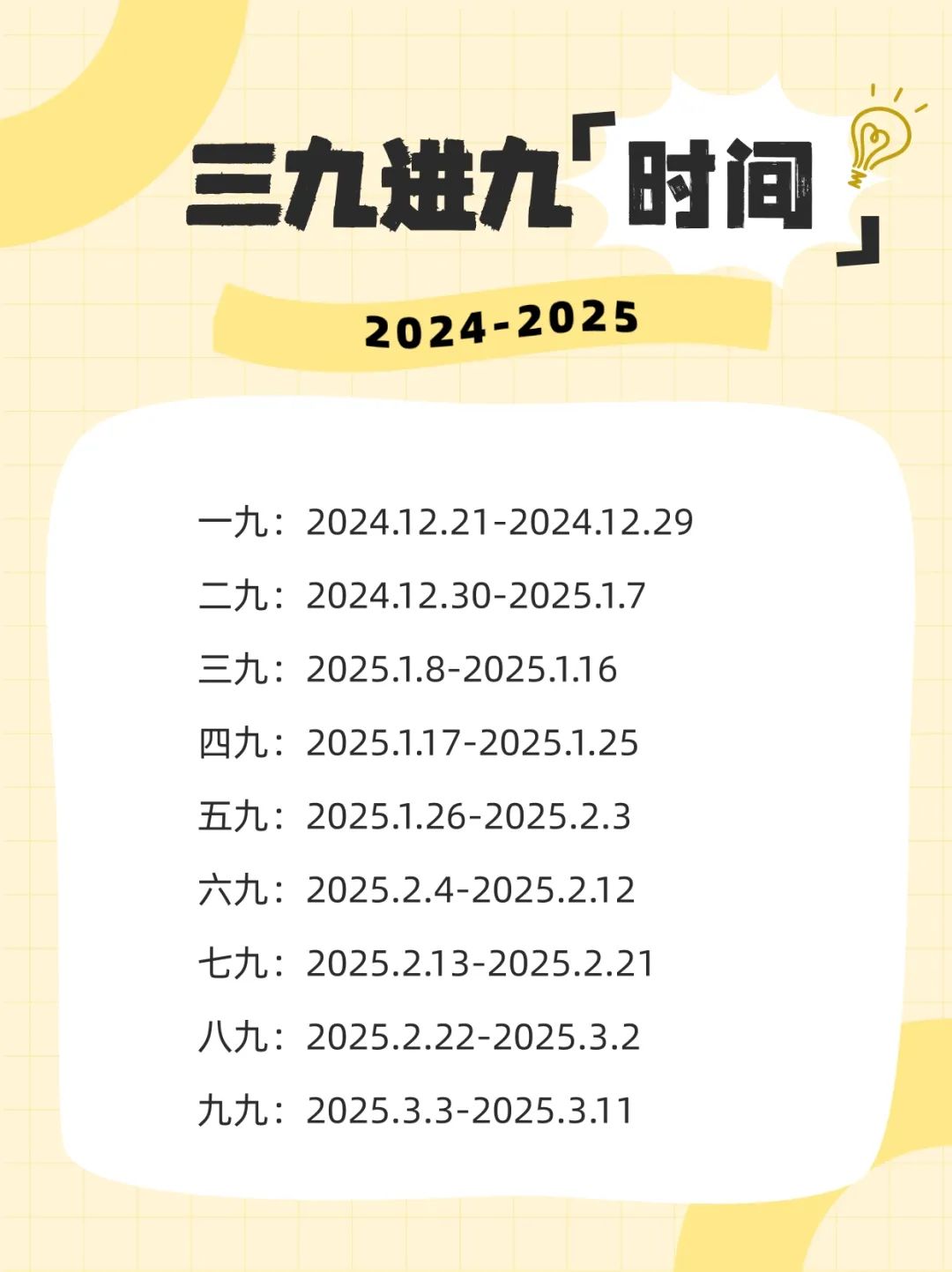 最新三九进九时间表出来了!超冷的“数九天”快来了,学点养生保平安→