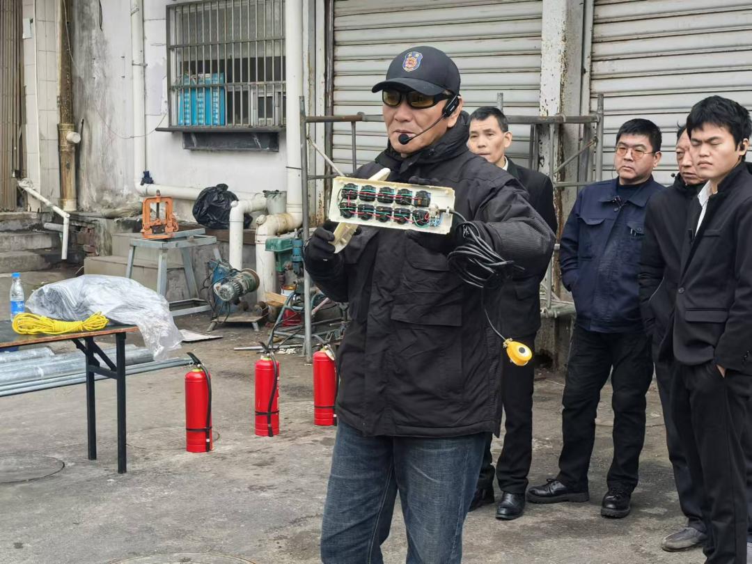 冬季防火不松懈 技能实操保平安