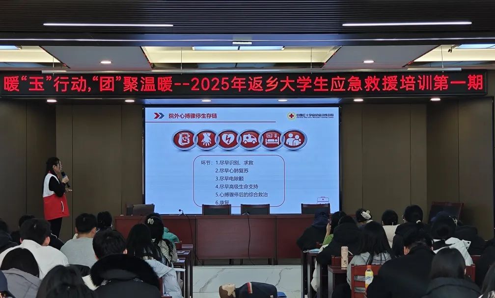 玉田县红十字会培训活动_应急救援培训_2025年返家乡大学生应急救援培训