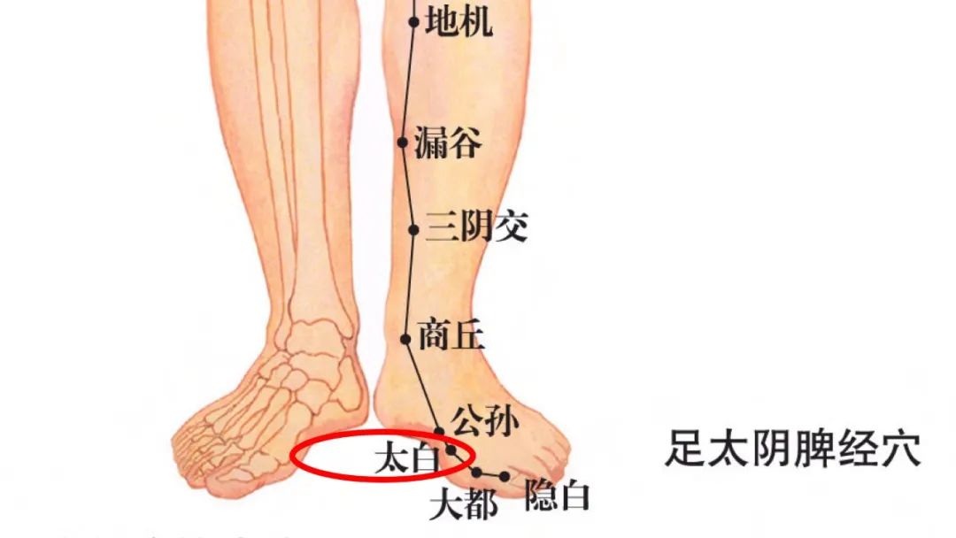 揉脾经上这些穴位,其实能缓解很多疾病