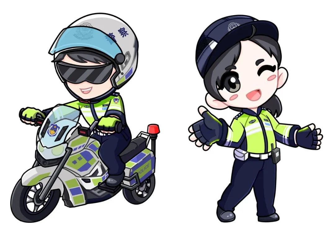 看上哪款了?春节马上到,全国交警ip"天团"集体来拜年!