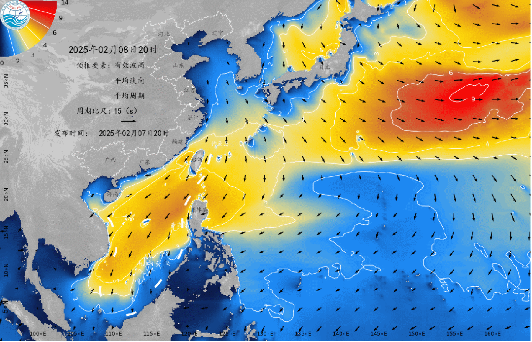 海浪蓝色警报 | 冷空气持续影响 福建、广东东部、海南东部近岸海域有中浪到大浪_澎湃号·政务_澎湃新闻-The Paper