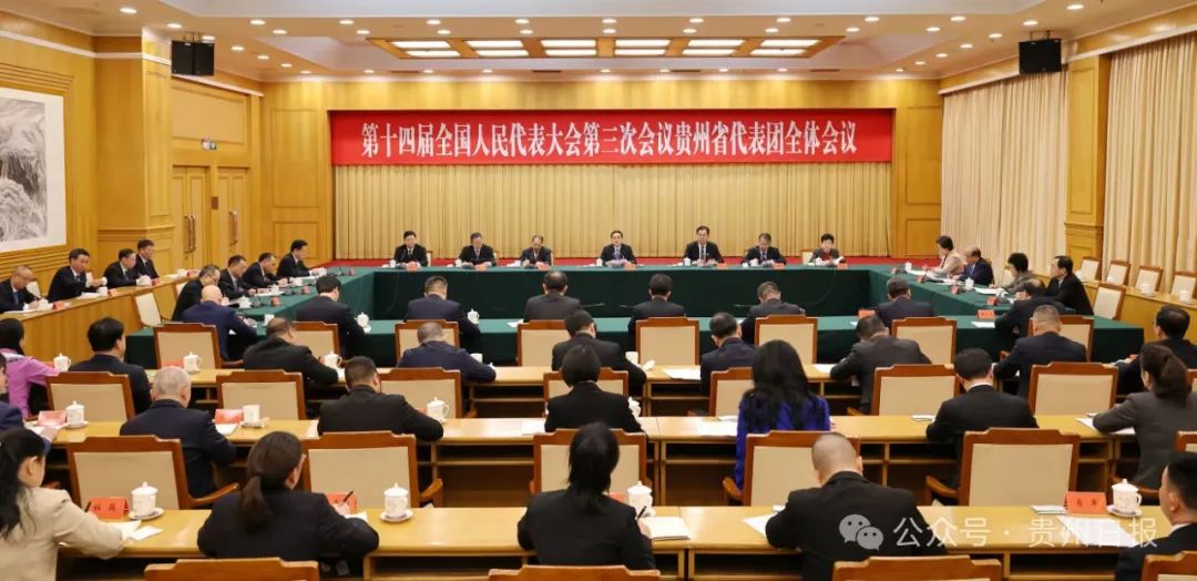 贵州代表团举行组团会议 推选徐麟为代表团团长 李炳军陶长海为副团长_澎湃号·政务_澎湃新闻-The Paper