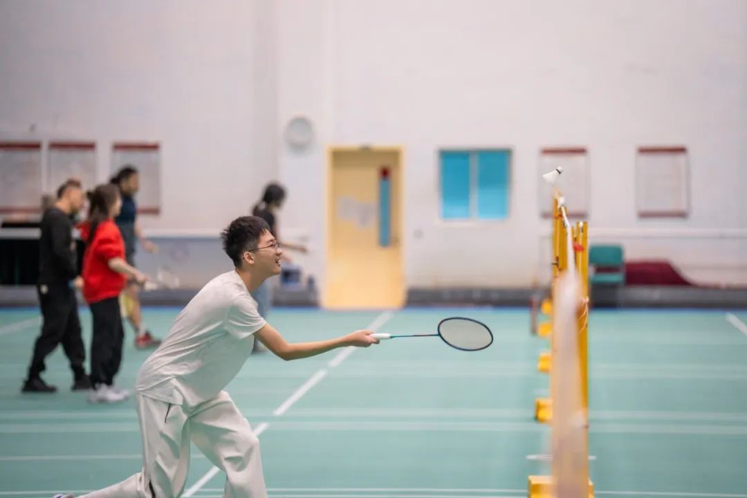 Renovated Badminton court at Peking University