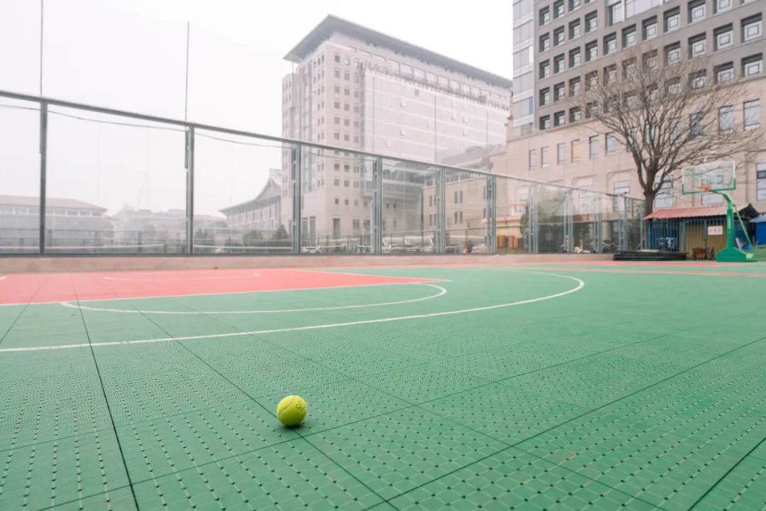 New Tennis Strike Wall at Peking University