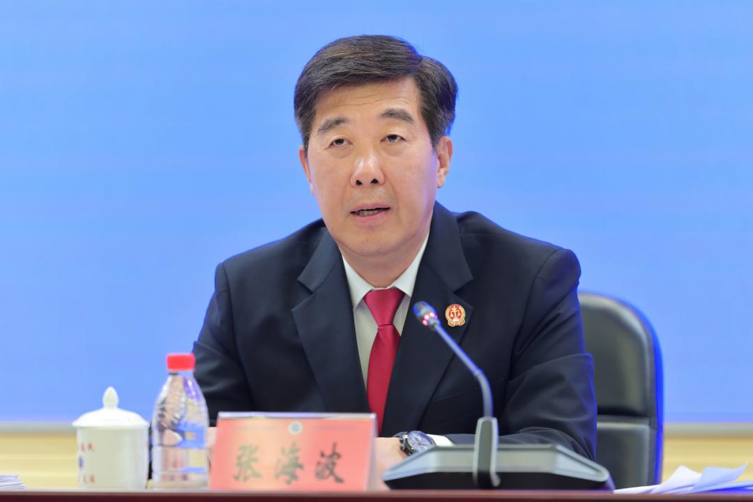 张海波:以“挑大梁”精神为审判质效提升“再攻坚”