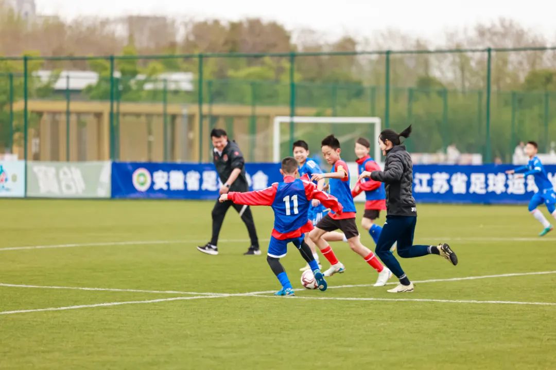 Youth football match