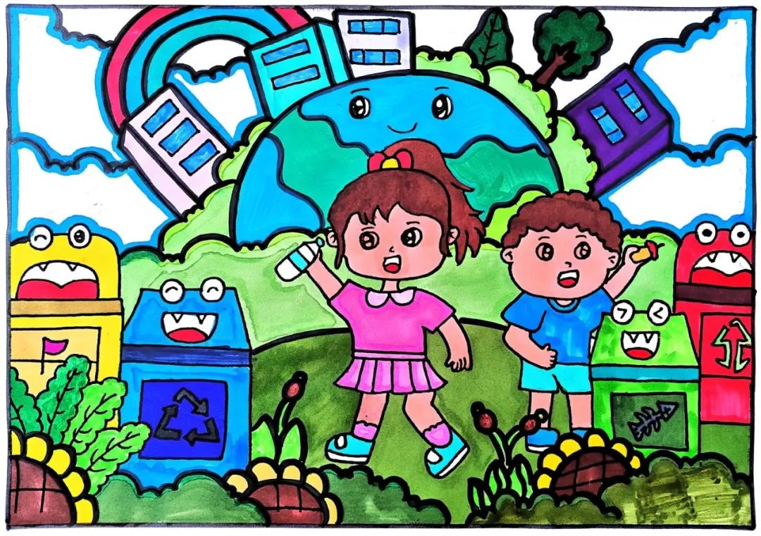 多彩校园专辑(487)保护环境