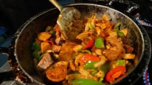 Food stall at Daxin Street Night Market