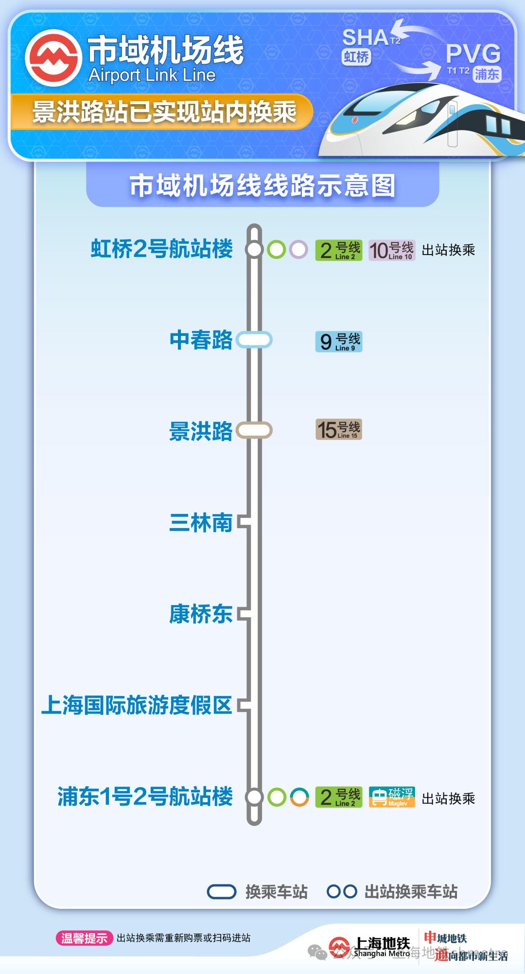 告别日晒雨淋！市域机场线↔15号线景洪路站实现地下换乘