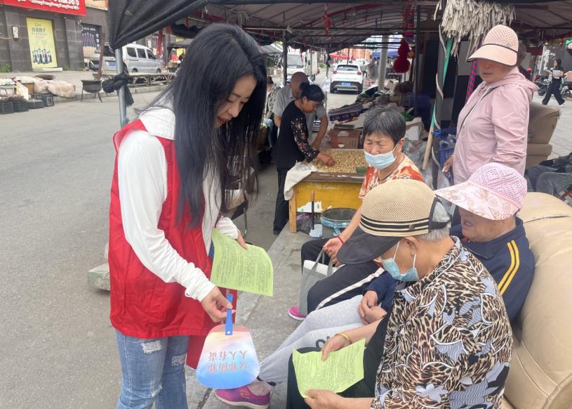 【基层动态】光明街道开展反宣品排查及反邪教宣传活动