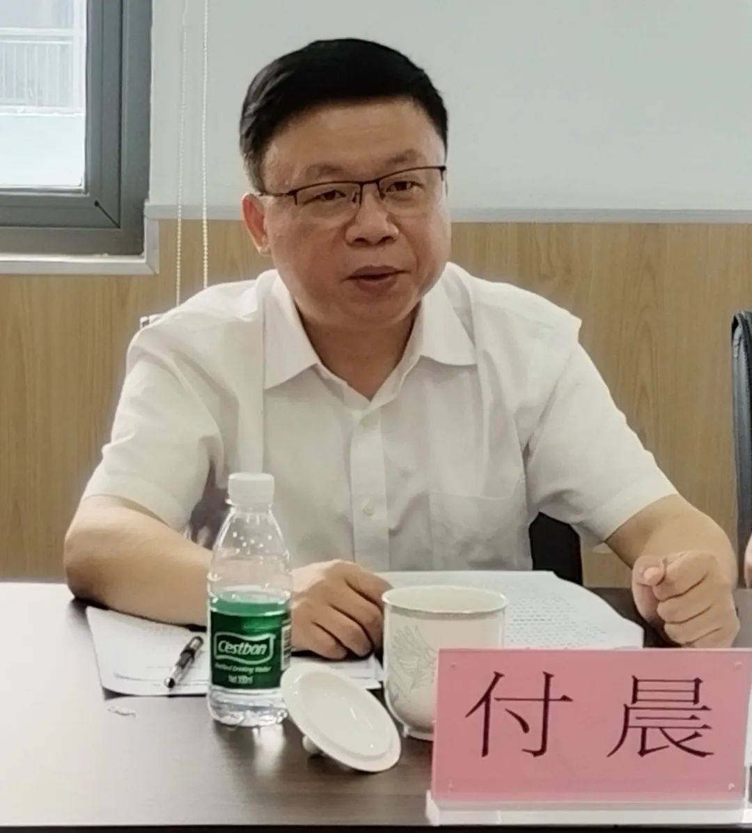 【工作动态】市卫健委副主任付晨来青调研中小微企业职业健康帮扶工作