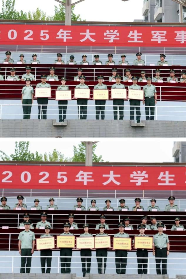英姿飒爽！西工大2025年军训汇报现场高燃！