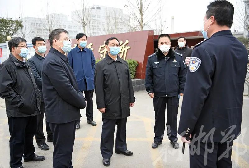 张维亮到邯郸监狱市看守所市强制隔离戒毒所检查疫情防控工作