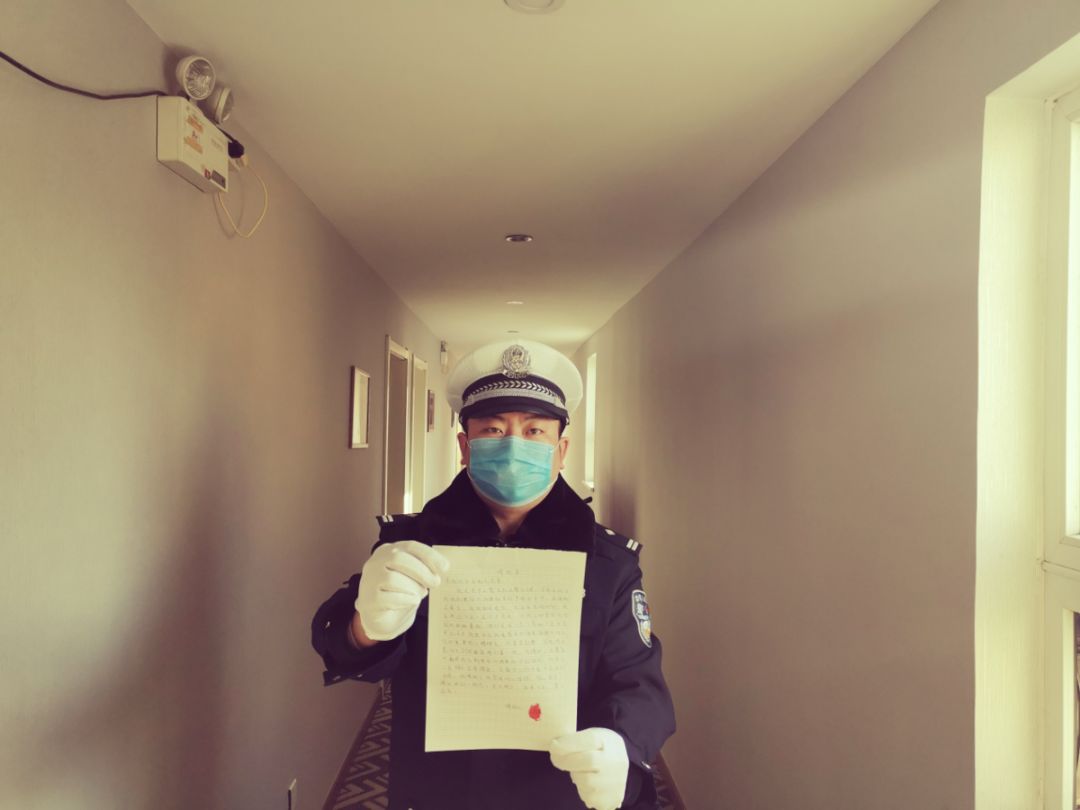 疫情在前警察不退没有生而英勇只是选择无畏记晋中市传染病医院执勤