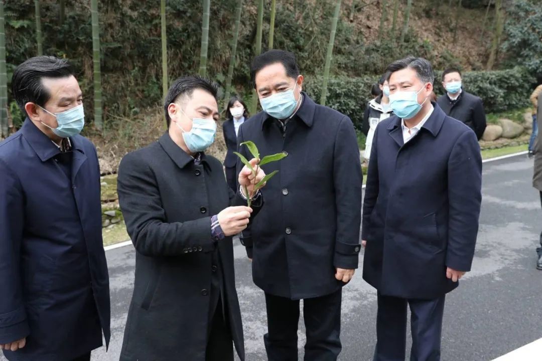 马晓晖出席安吉县重点项目集中开竣工活动并赴企业调研