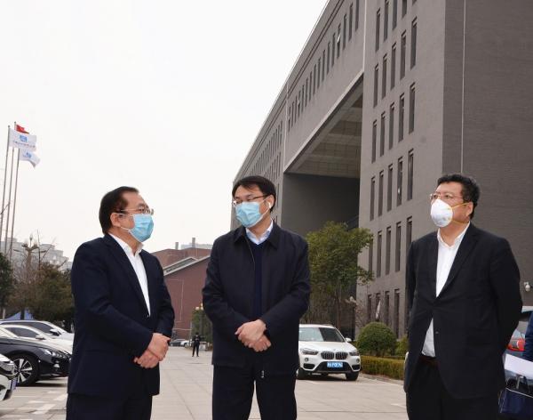 省委科技工委书记,省科技厅厅长赵岩到中建西北院检查工作_澎湃号