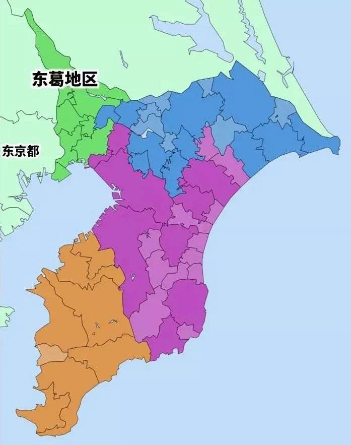 千叶县行政区划图片