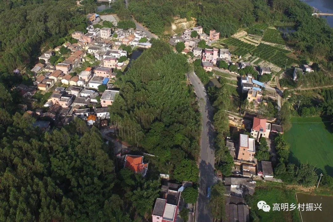 荷城街道塘南村委会霄陵村自2019年8月份,启动高明区2019年乡村振兴