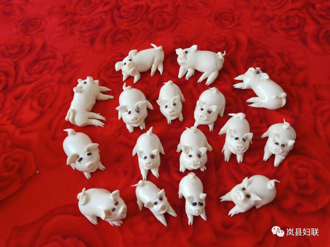 岚县妇联 "居家防疫网上学技" 第二十四讲:十二生肖"猪"的面塑制作
